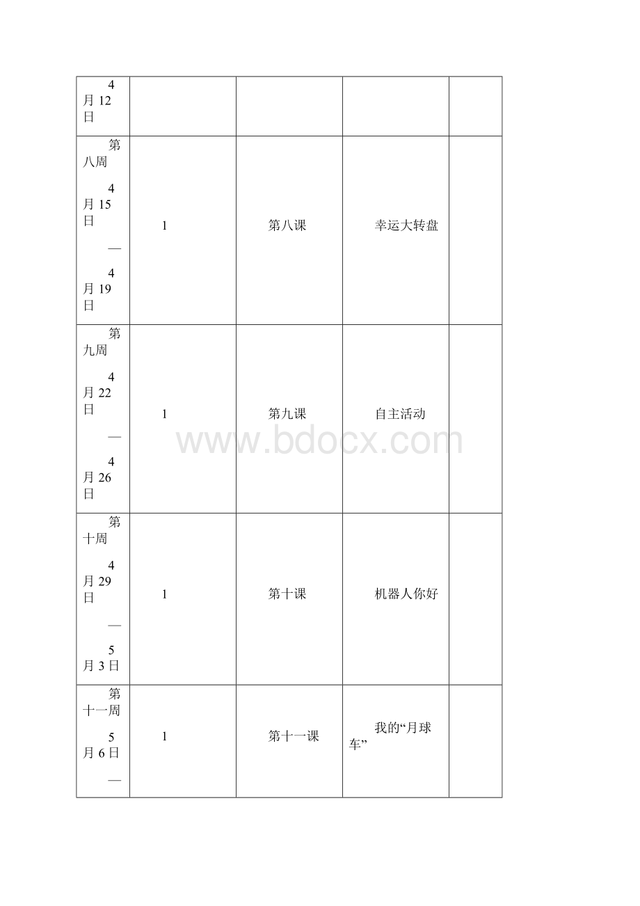 大连理工大学出版社6年级下信息技术教案.docx_第3页