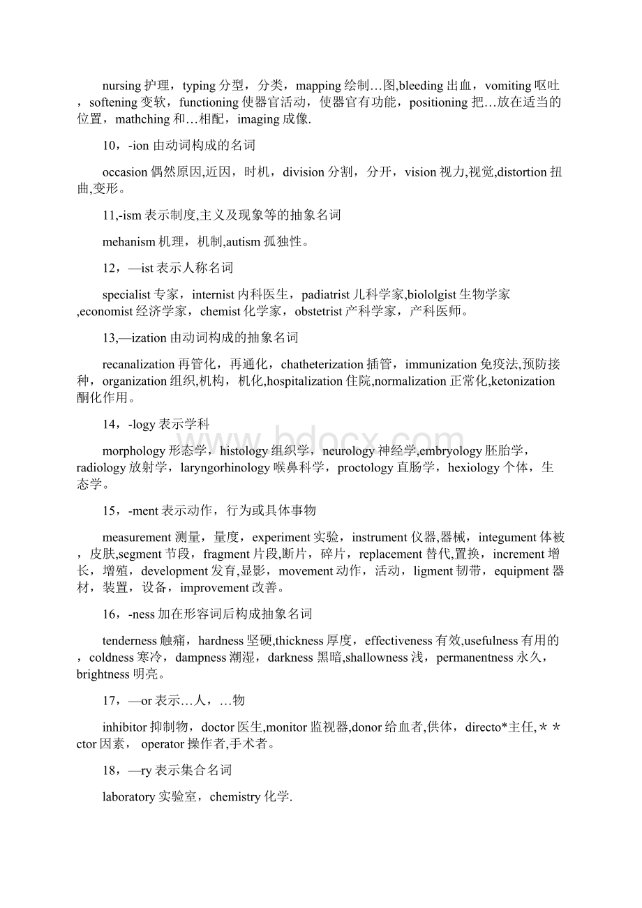 英语单词词根词缀和词性转换Word格式文档下载.docx_第2页