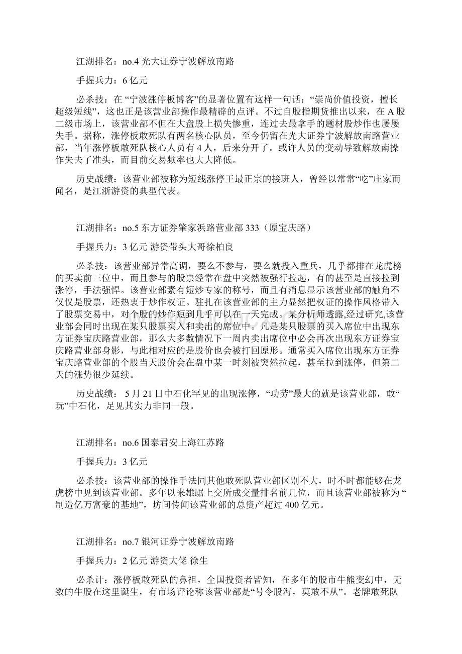 著名游资席位汇总Word格式文档下载.docx_第2页