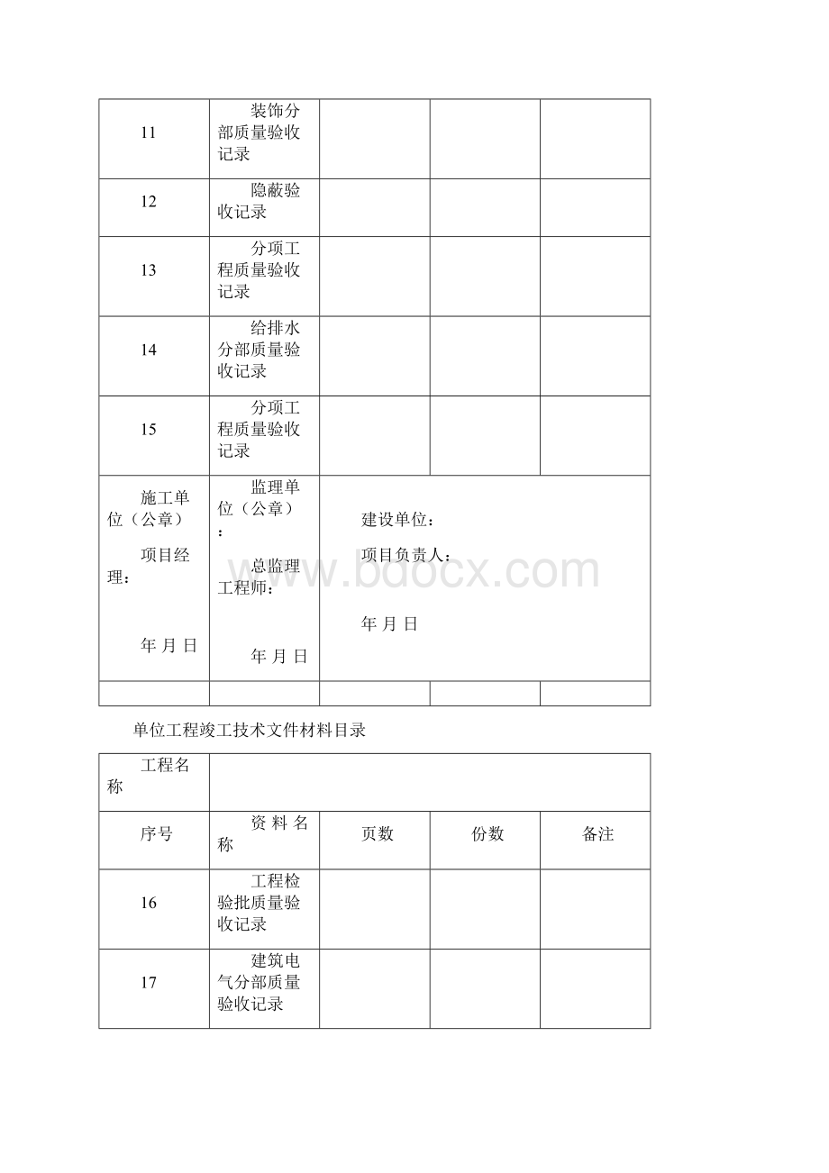 单位工程竣工技术文件材料两篇文档格式.docx_第2页