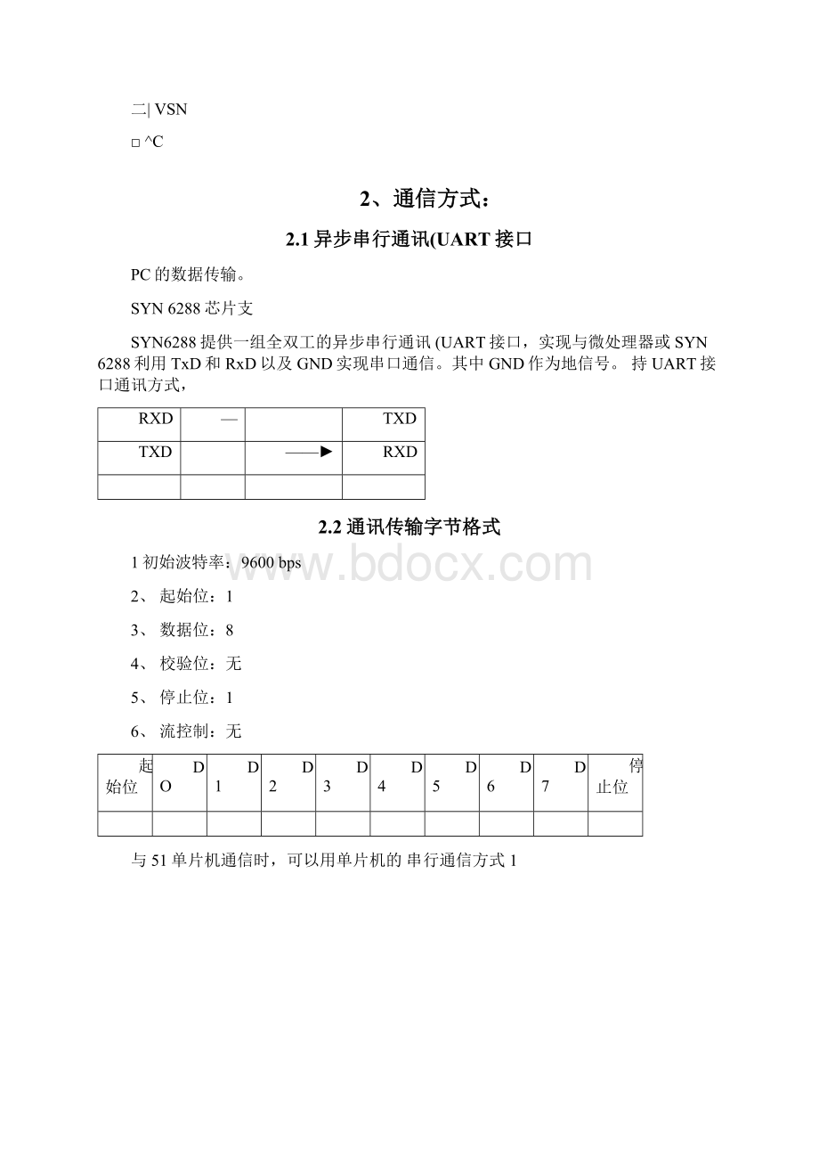 SYN6288语音播放模块Word文档格式.docx_第2页