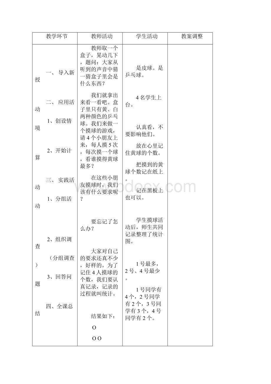 小学一年级数学上第九单元教案.docx_第2页