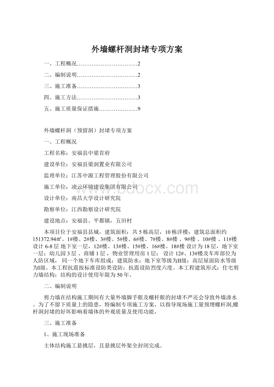 外墙螺杆洞封堵专项方案.docx_第1页