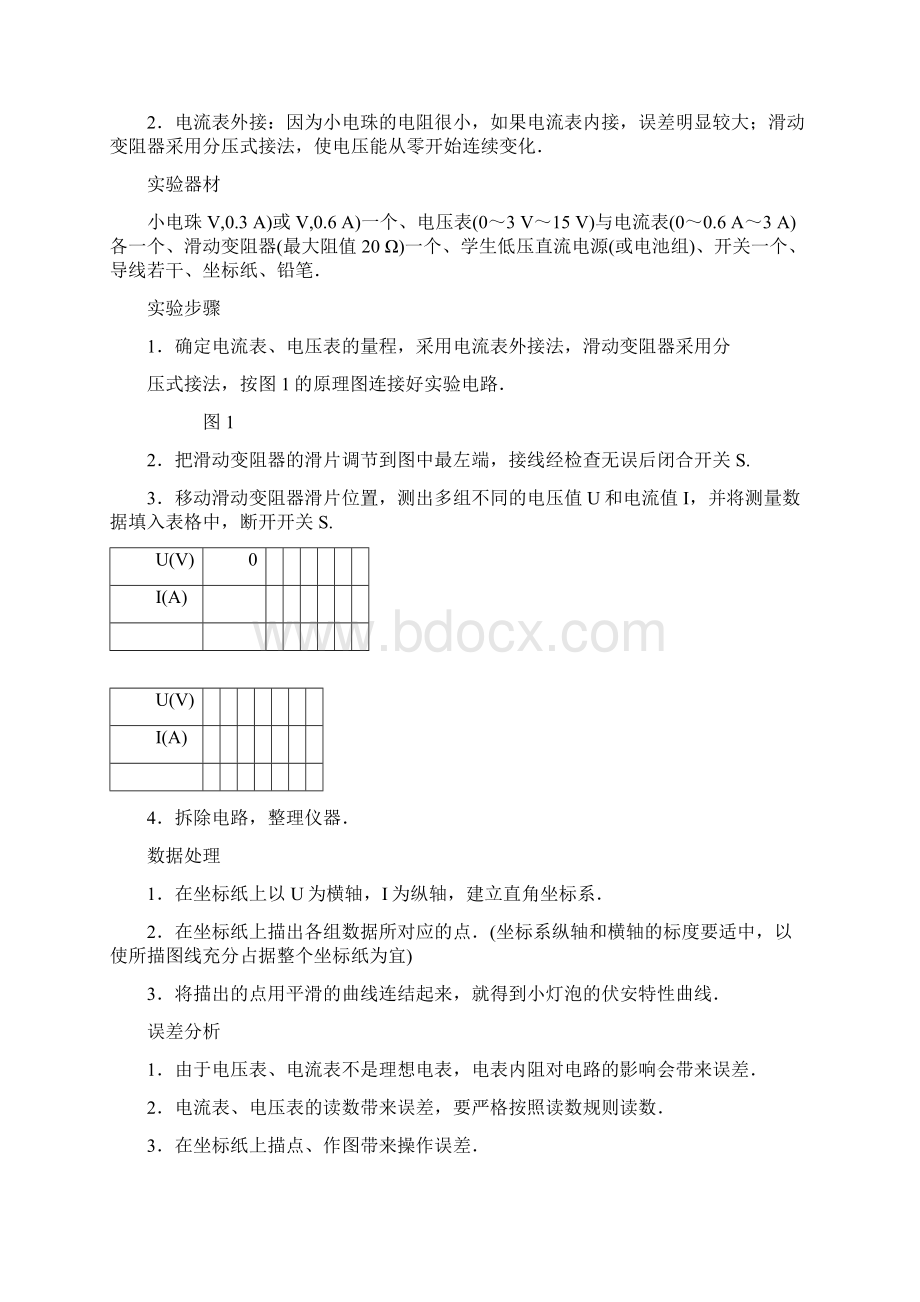 高中物理选修一轮复习详细实验Word文档下载推荐.docx_第3页