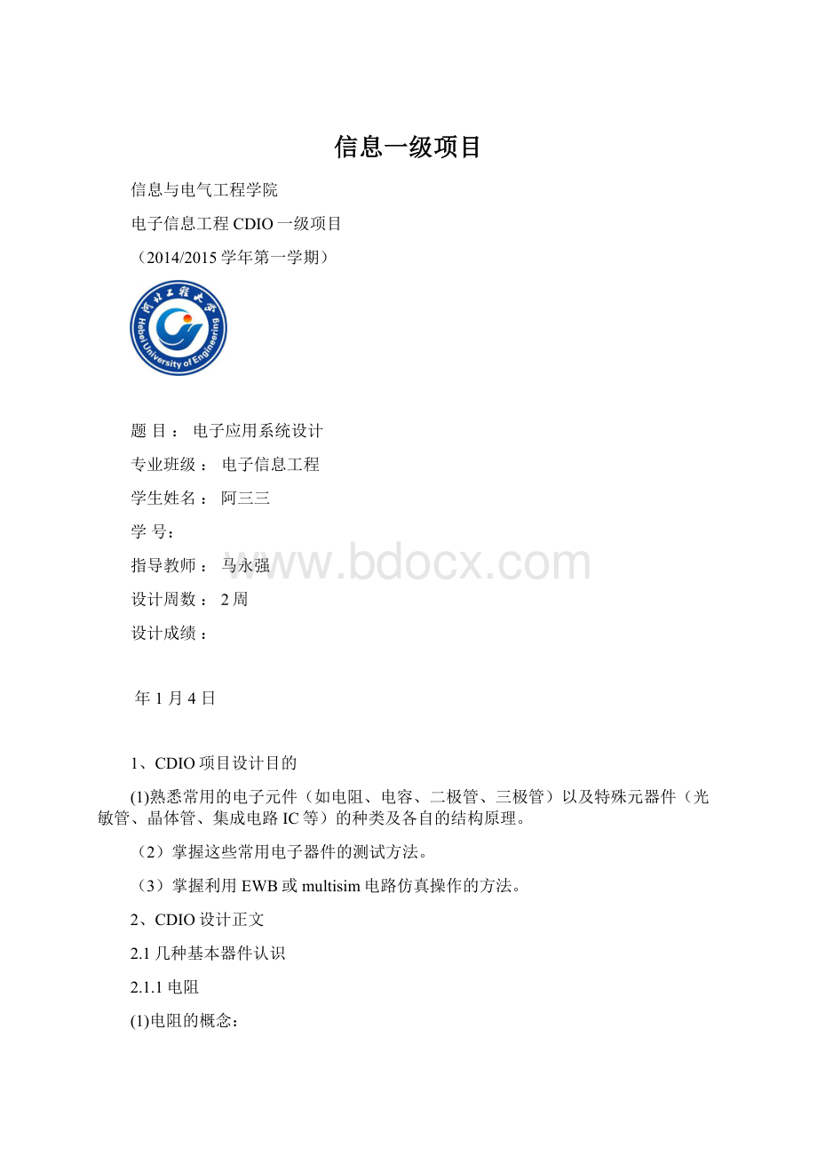 信息一级项目.docx