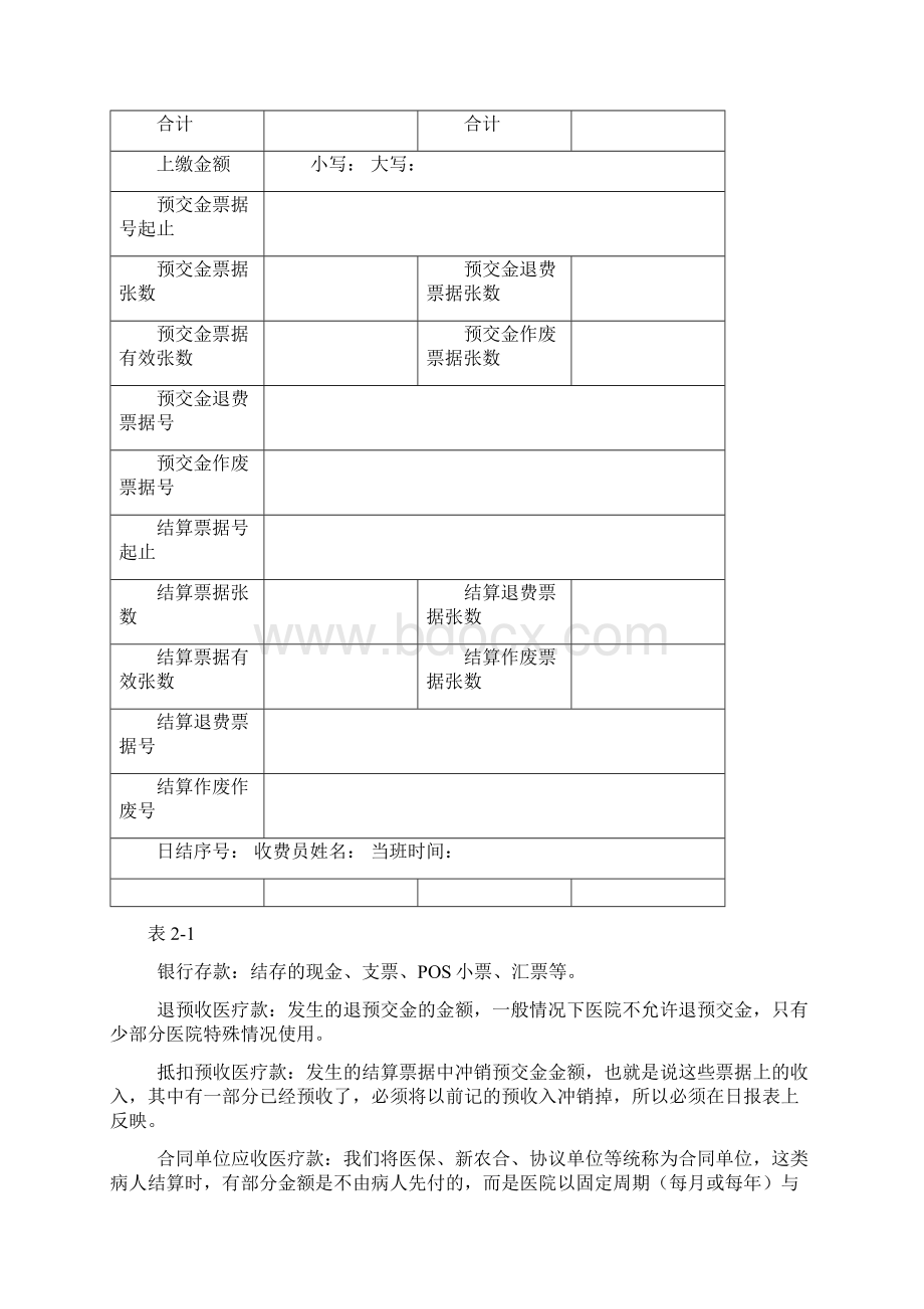 住院收费员日结报表讲解.docx_第3页