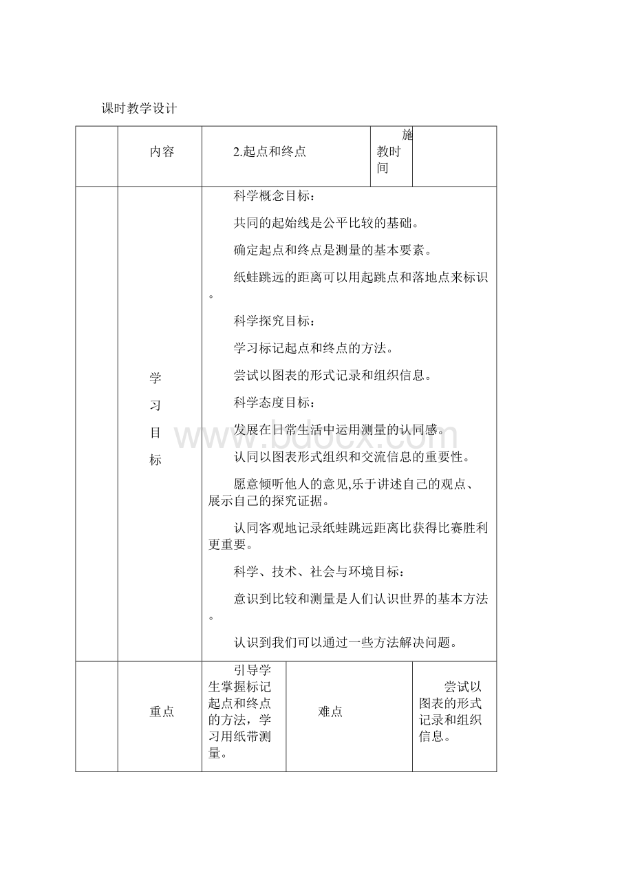 7A版一年级科学上第二单元备课Word格式.docx_第3页