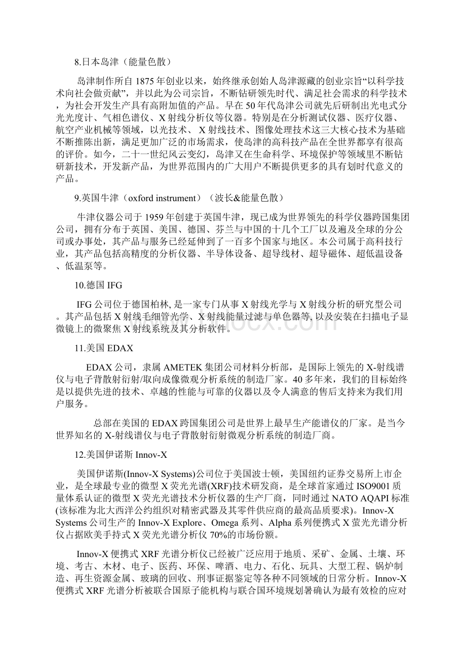 各国光谱仪器品牌对比Word格式文档下载.docx_第3页