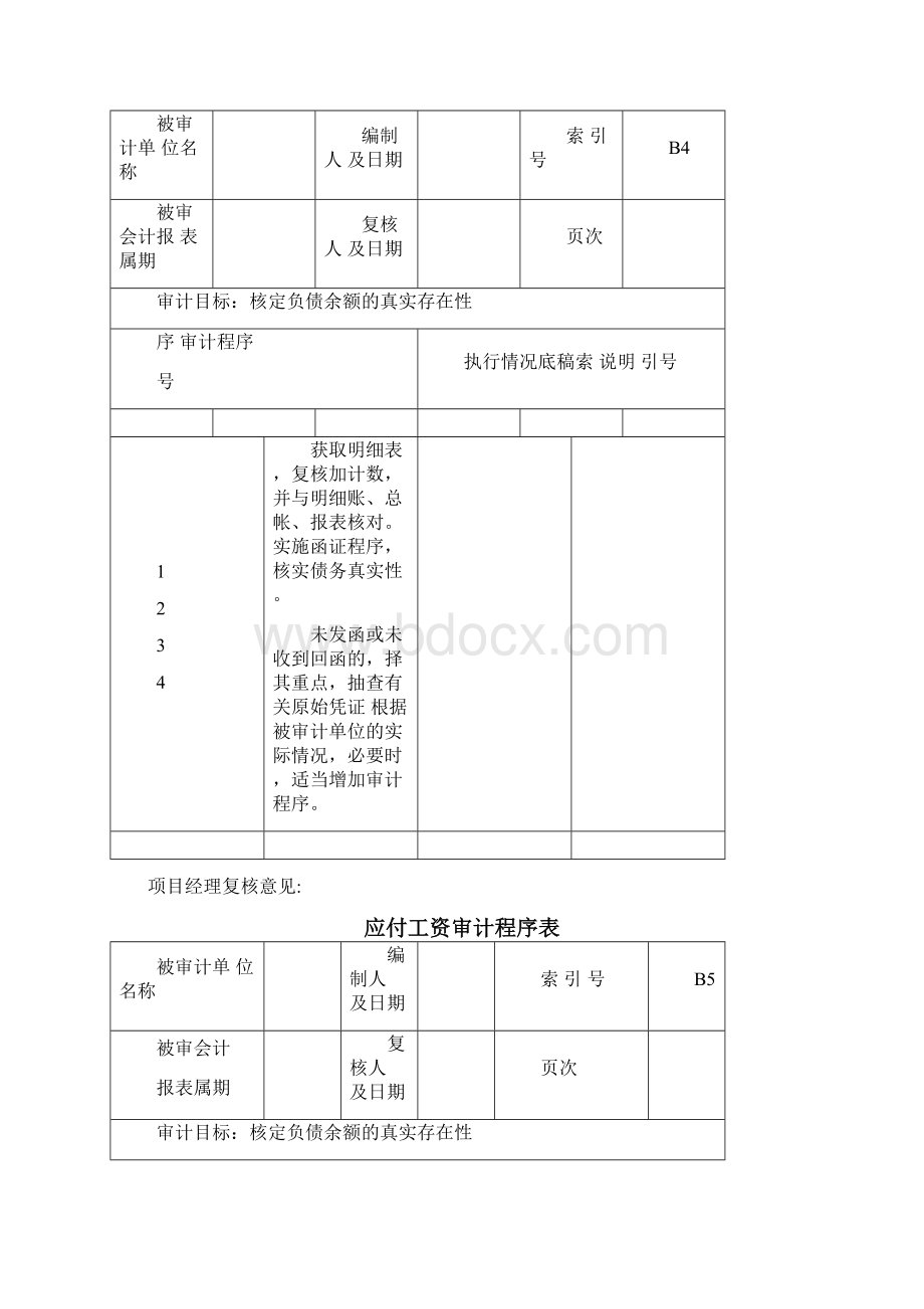 短期借款审计程序表.docx_第3页