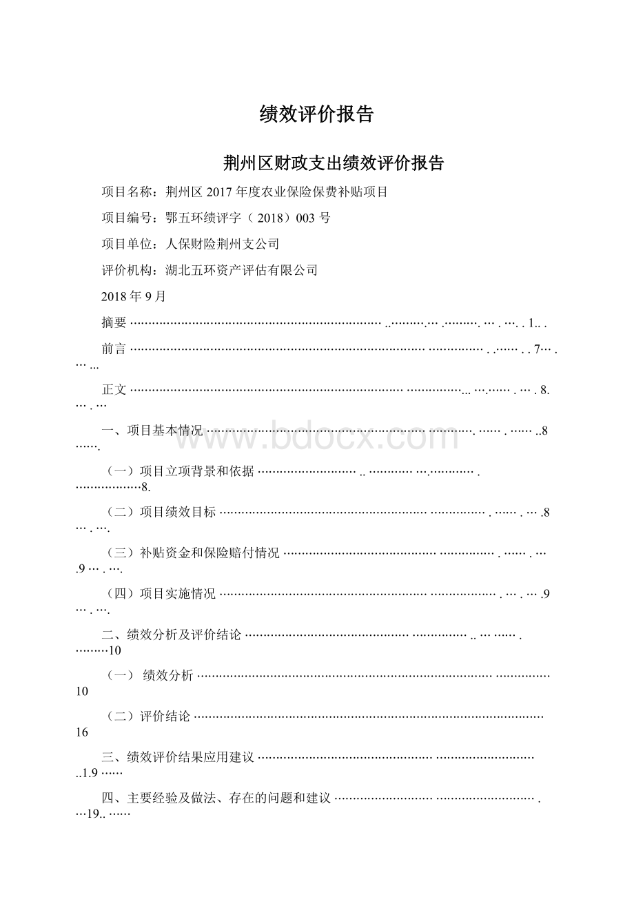 绩效评价报告.docx