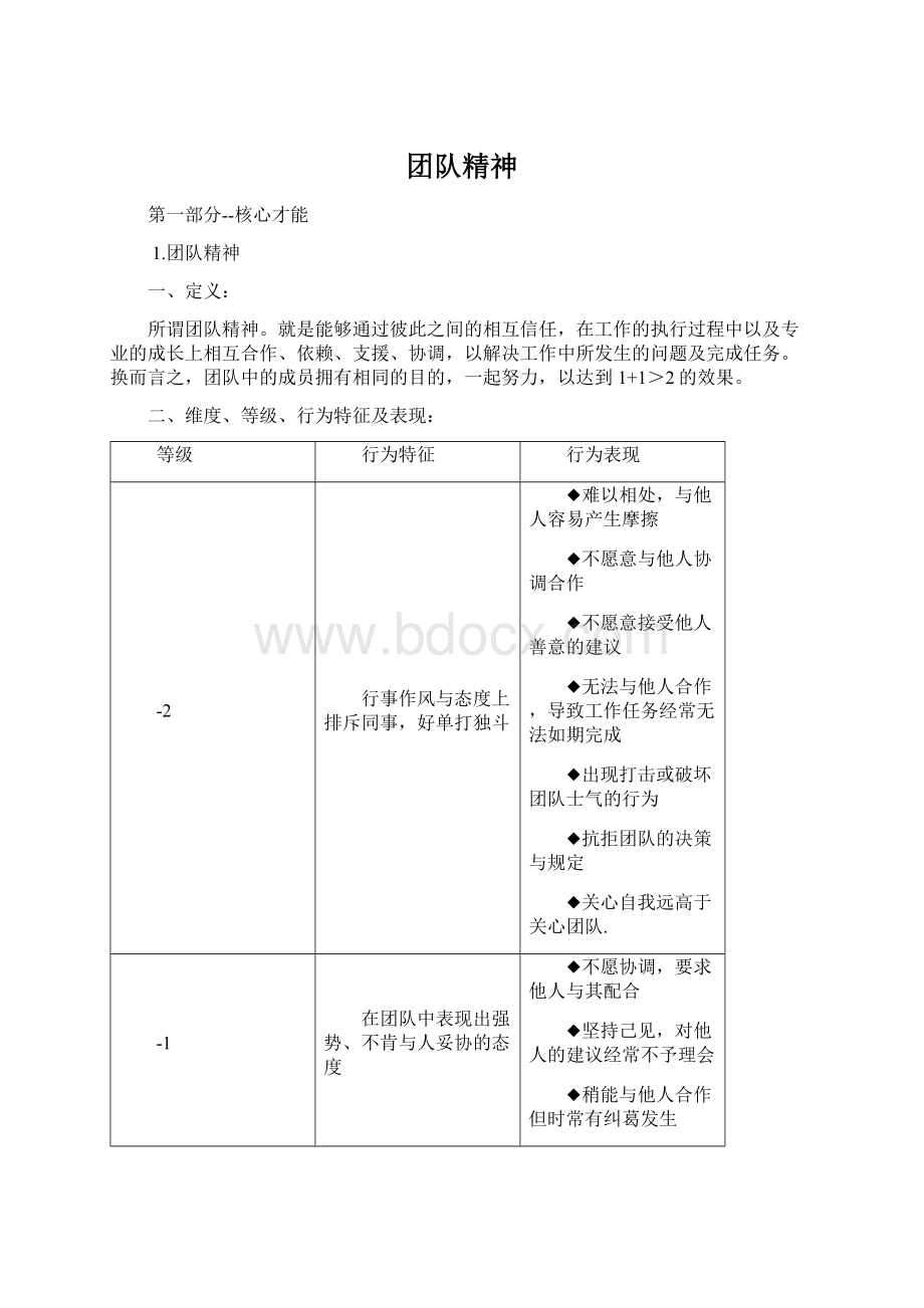 团队精神.docx