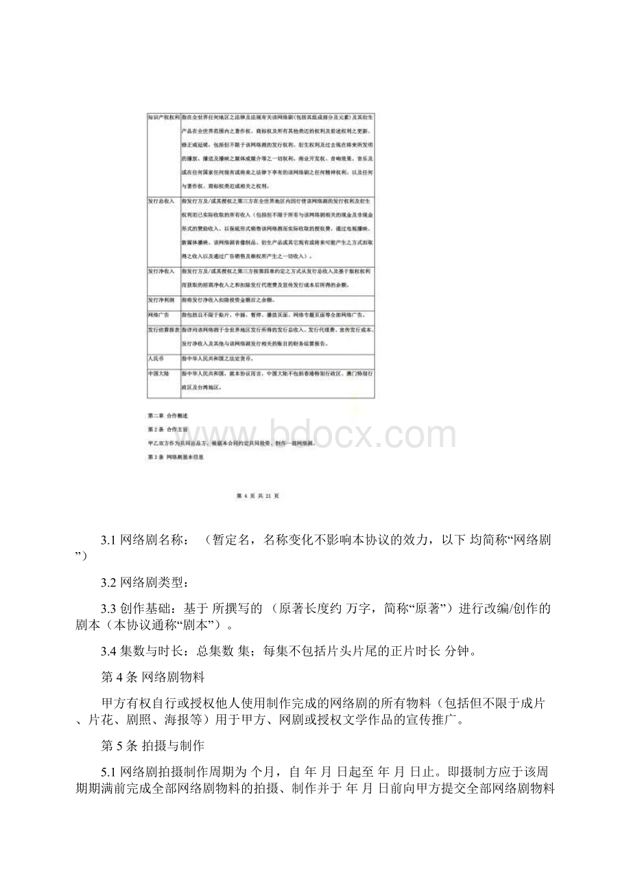 网络剧联合投资合同协议书范本.docx_第2页