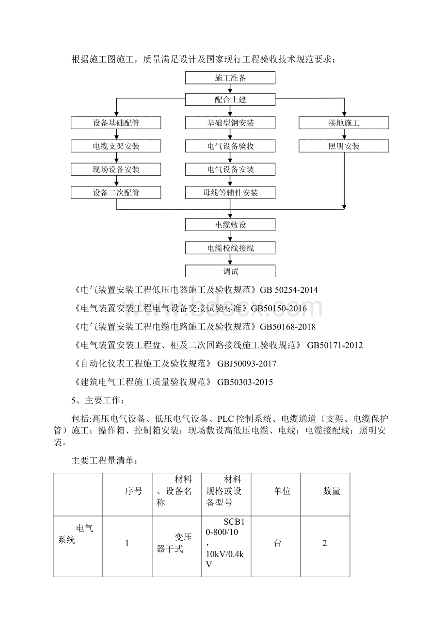 高低压电气系统安装及调试方案.docx_第2页