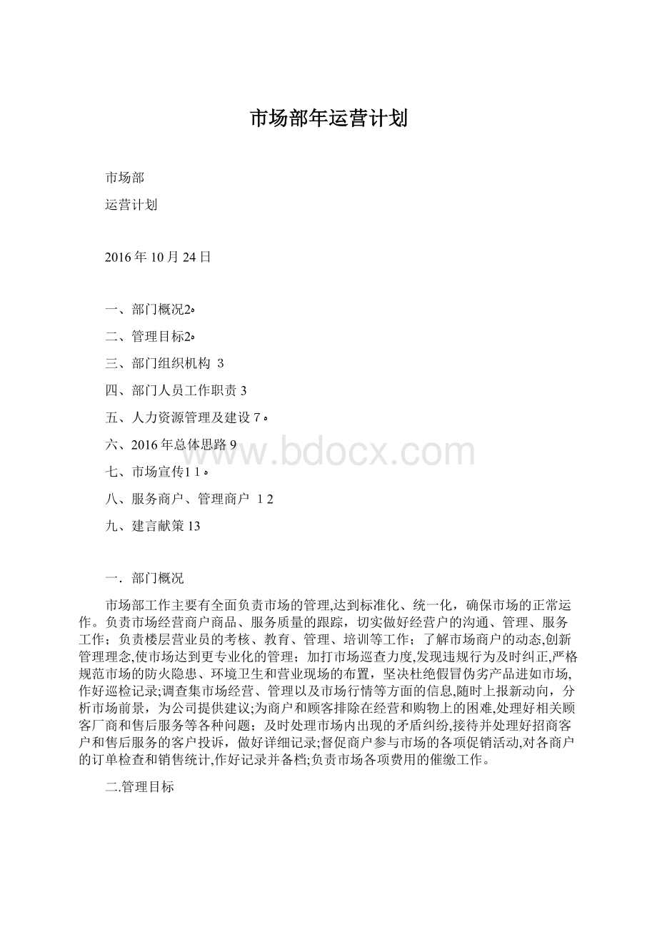 市场部年运营计划.docx