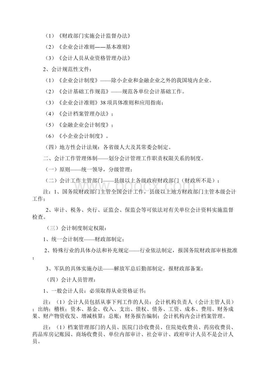 财经法规与会计职业道德重点复习题Word文档格式.docx_第2页