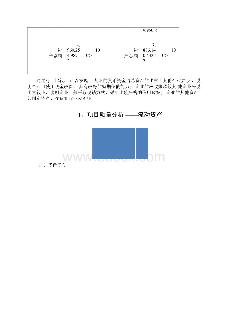 九阳全面财务报表分析.docx_第2页