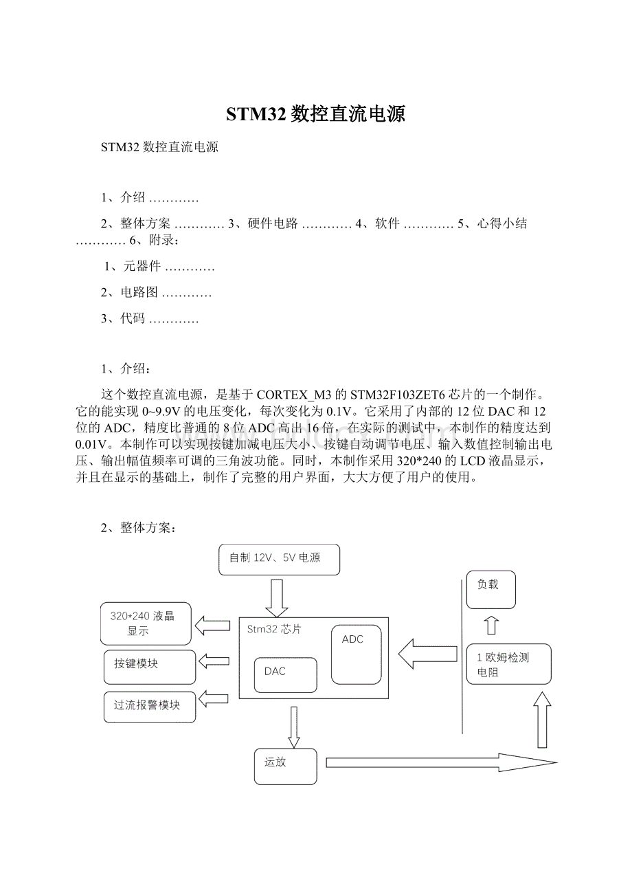 STM32数控直流电源.docx