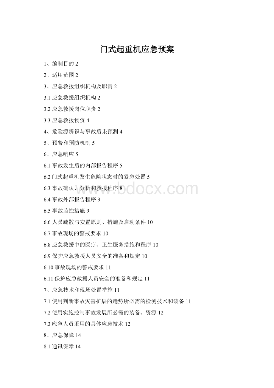 门式起重机应急预案.docx