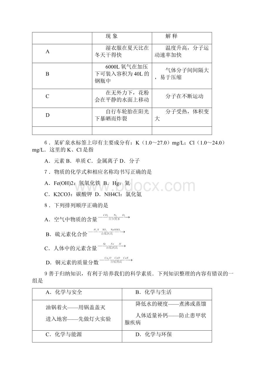 江苏镇江市丹徒区届九年级化学上学期期中.docx_第2页