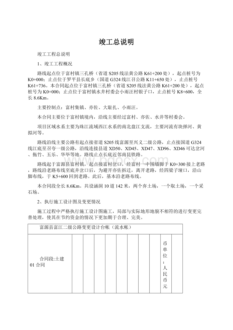 竣工总说明Word文档下载推荐.docx_第1页