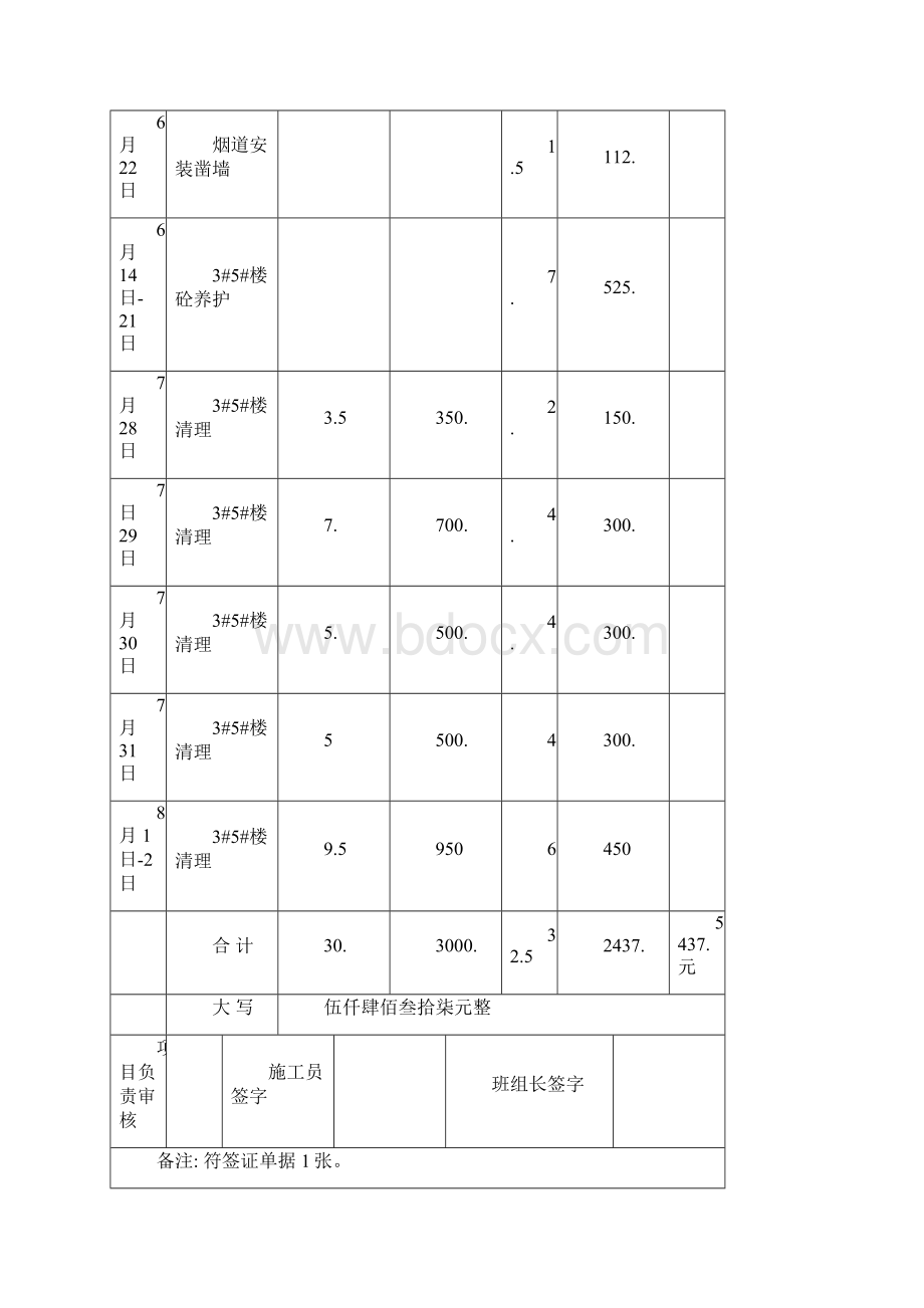 点 工 结 算 单.docx_第3页