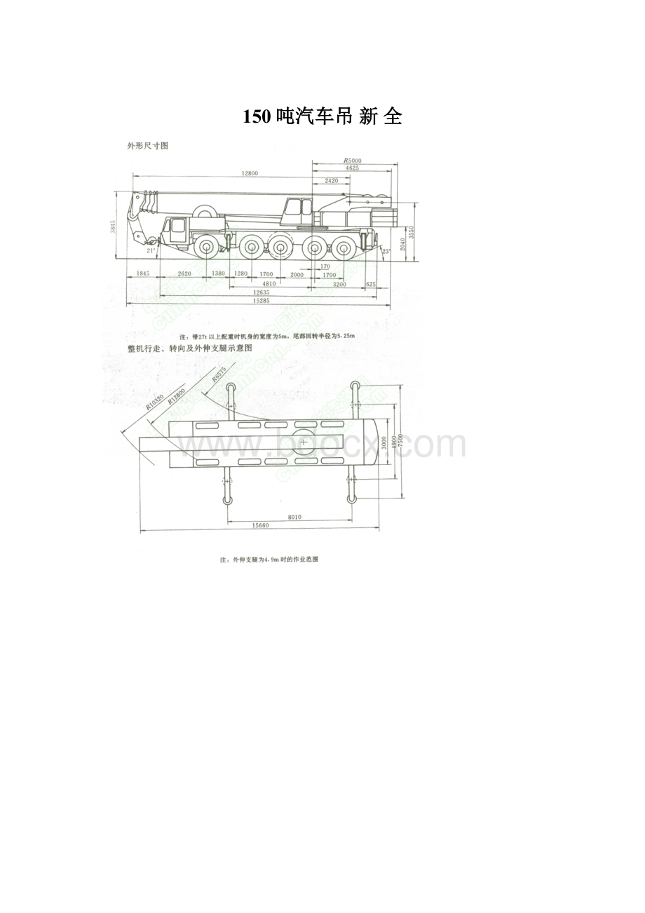 150吨汽车吊 新全.docx