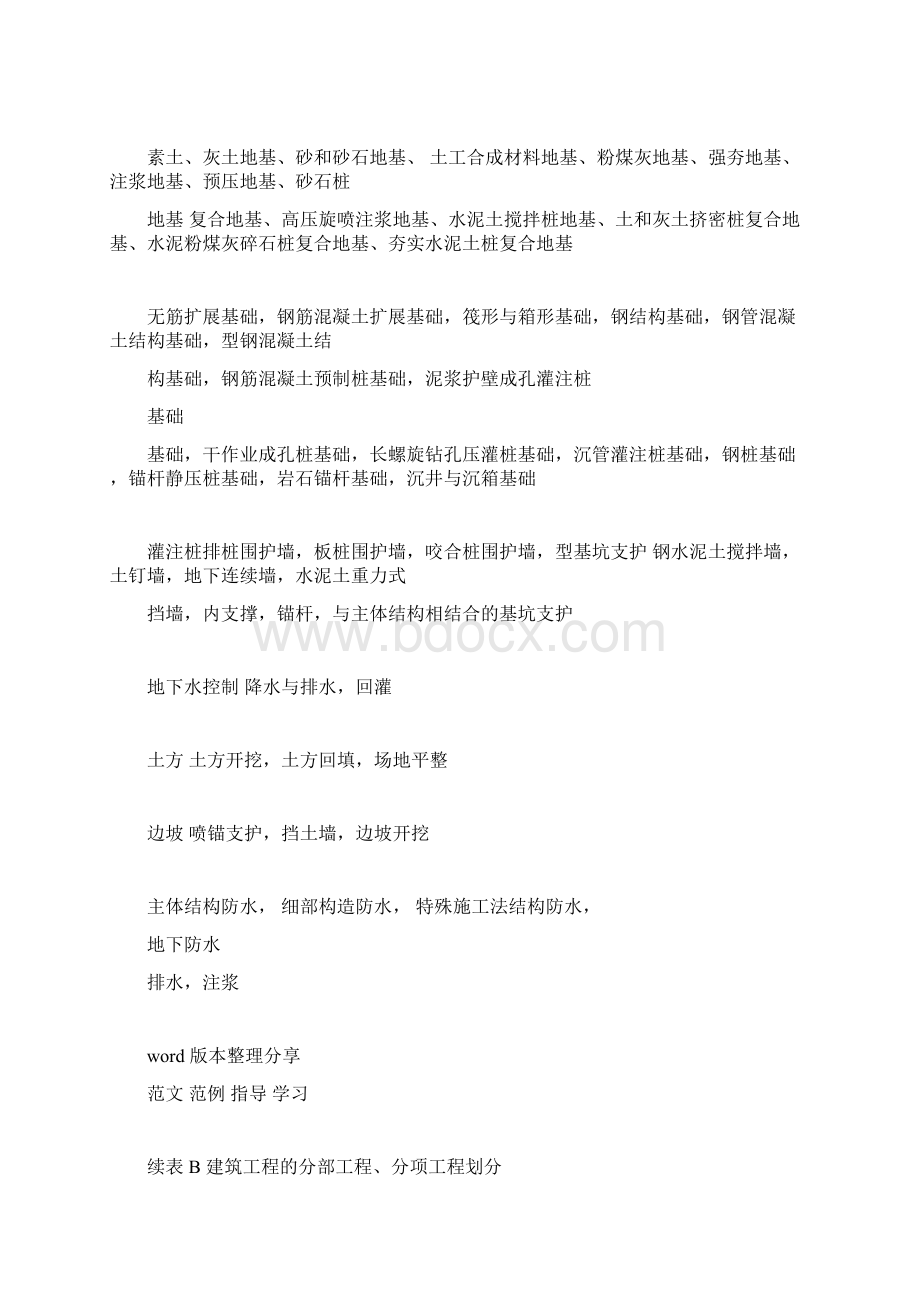 GB50300建筑工程施工质量验收统一标准表格word版本091215Word格式文档下载.docx_第3页