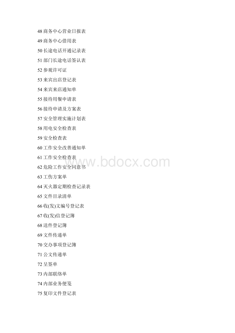 企业管理套表管理表格篇.docx_第3页