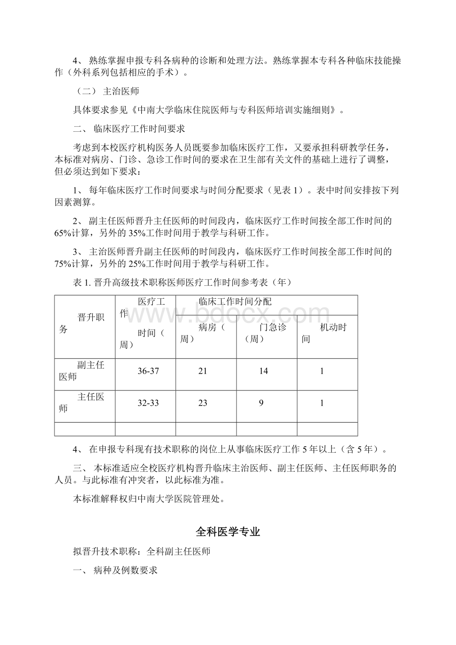 某大学临床医师临床业务能力考核标准140页.docx_第3页