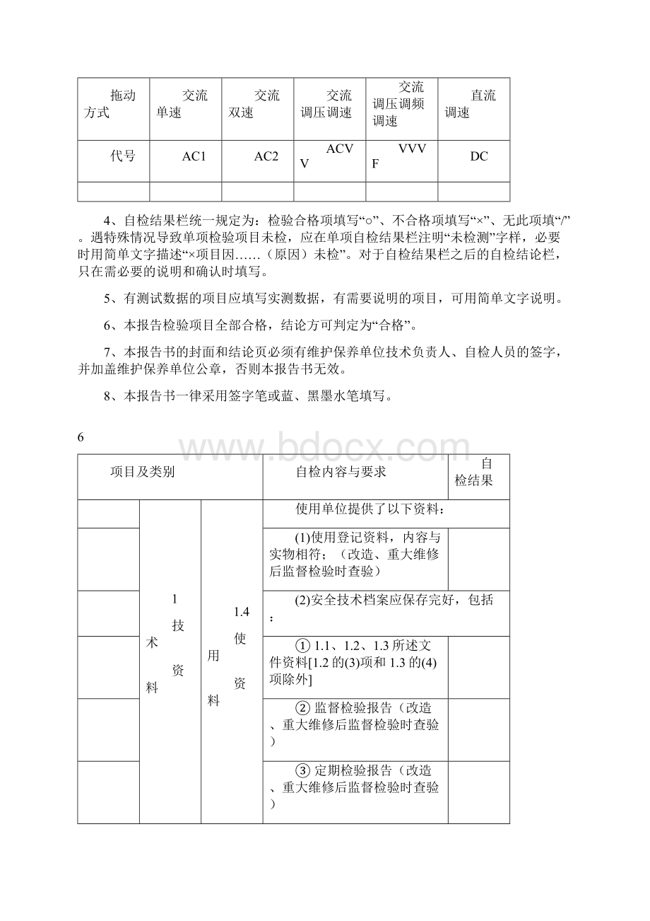 电梯定期检验自检报告书无机房.docx_第2页