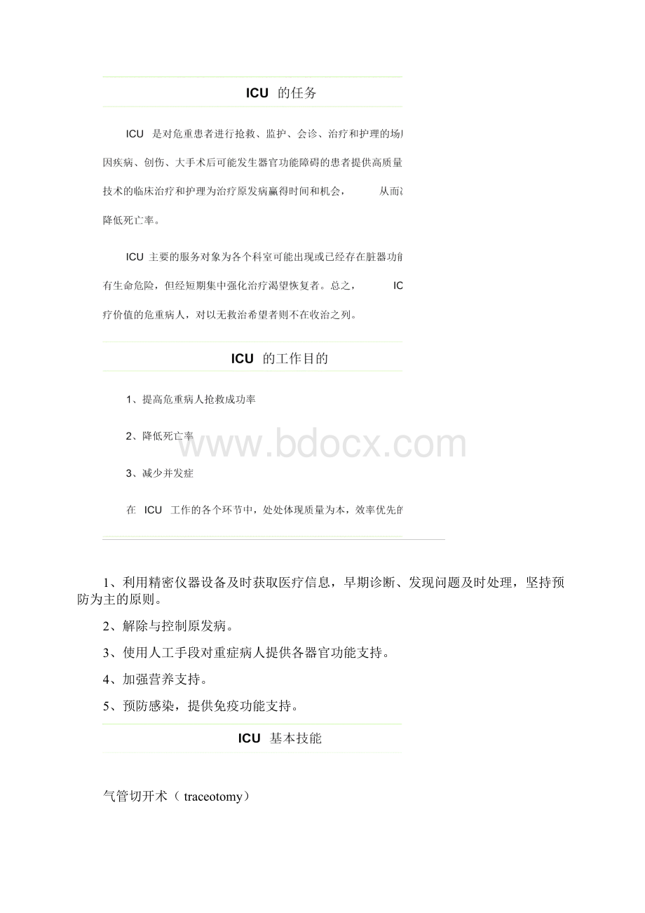 最新最新ICU护士培训最全资料资料Word文档格式.docx_第2页