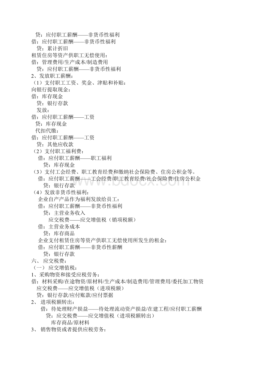 初级会计分录汇总Word格式.docx_第3页