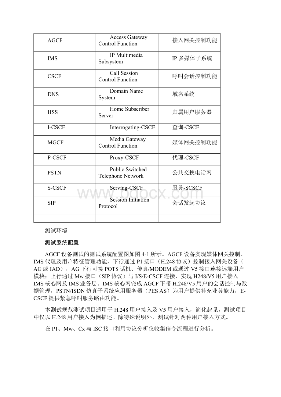 中国电信IMS试点工程规范AGCF设备手册Word格式文档下载.docx_第3页