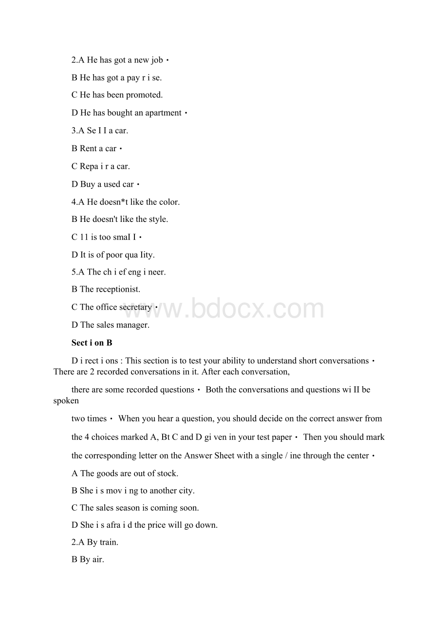 大学英语三级真题及详细答案.docx_第2页