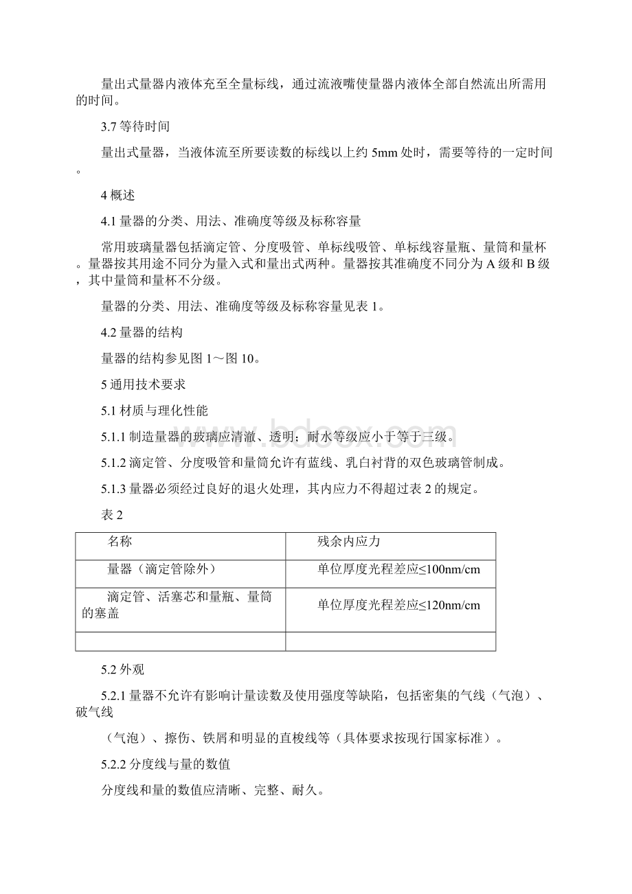 常用玻璃量器检定规程.docx_第2页