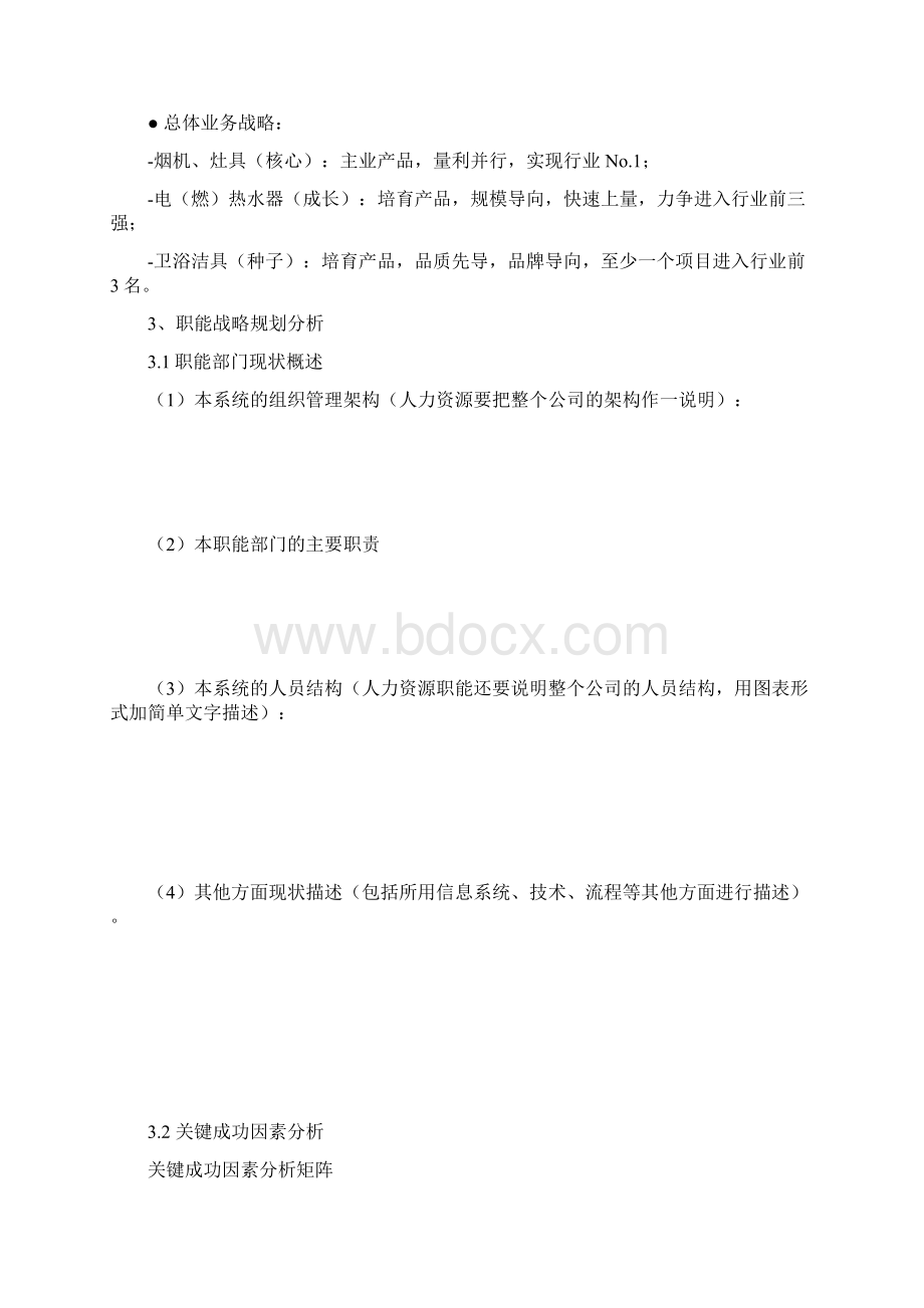 职能战略规划模板举例文档格式.docx_第2页