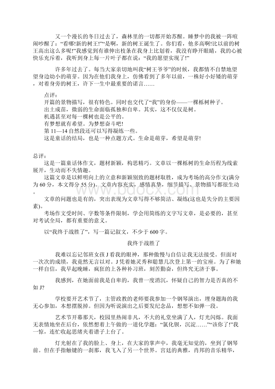 中考满分作文赏析.docx_第3页