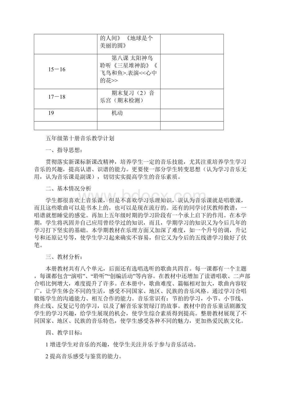 学年新版人教版小学五年级音乐下册教案.docx_第2页