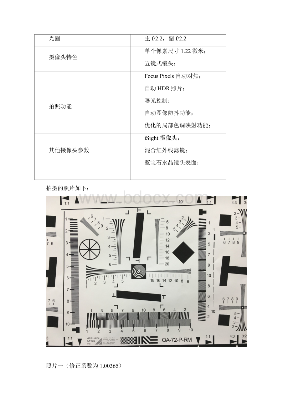 视觉分辨率及空间频率响应SFR测试实验报告.docx_第2页