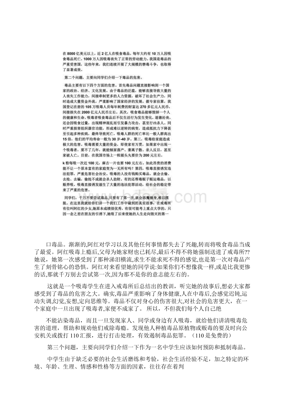 禁毒宣传发言稿.docx_第2页