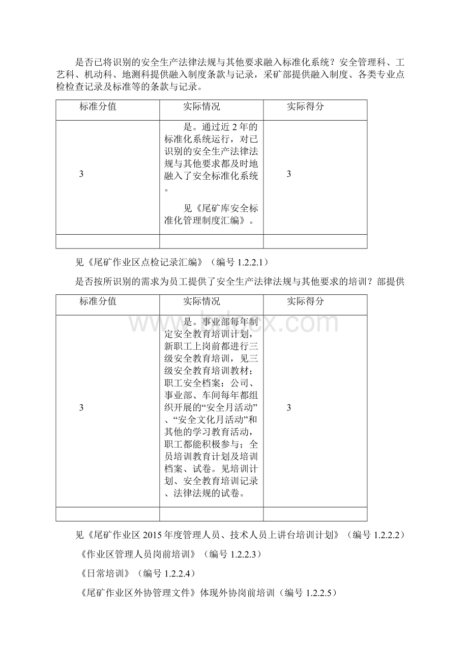 反馈表尾矿一级标准化.docx_第2页