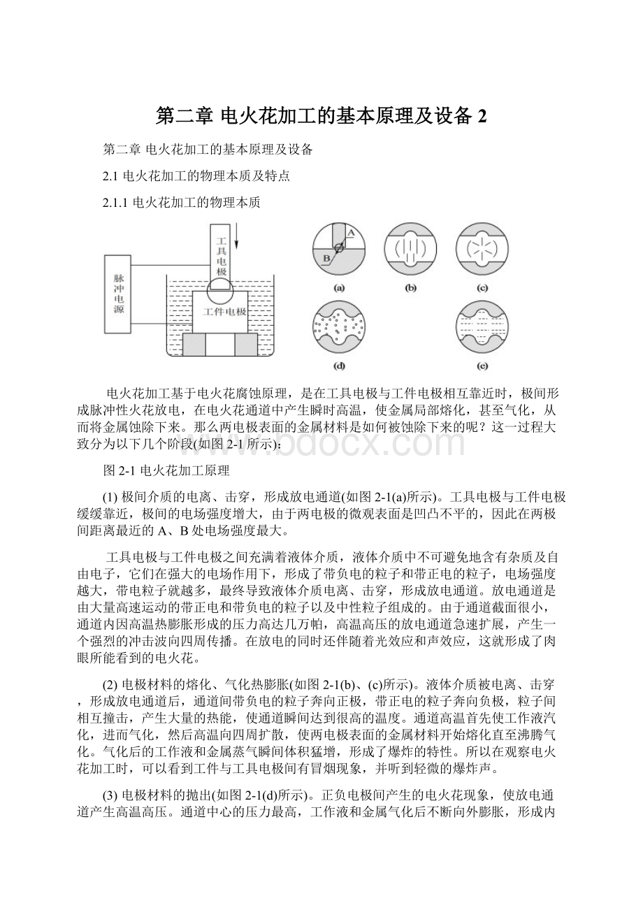 第二章 电火花加工的基本原理及设备2.docx