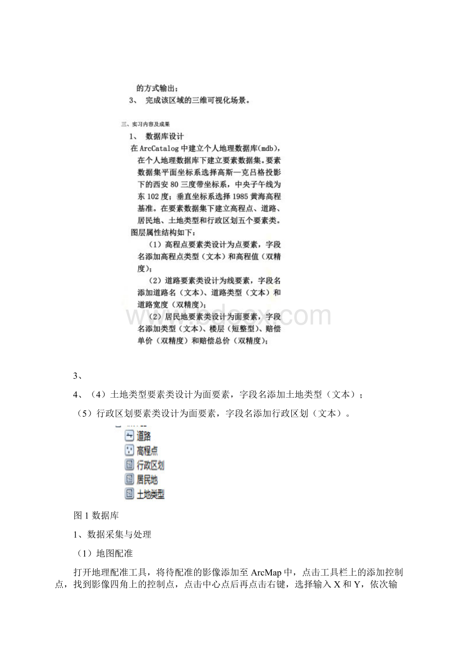 地理信息系统实习报告Word格式文档下载.docx_第2页