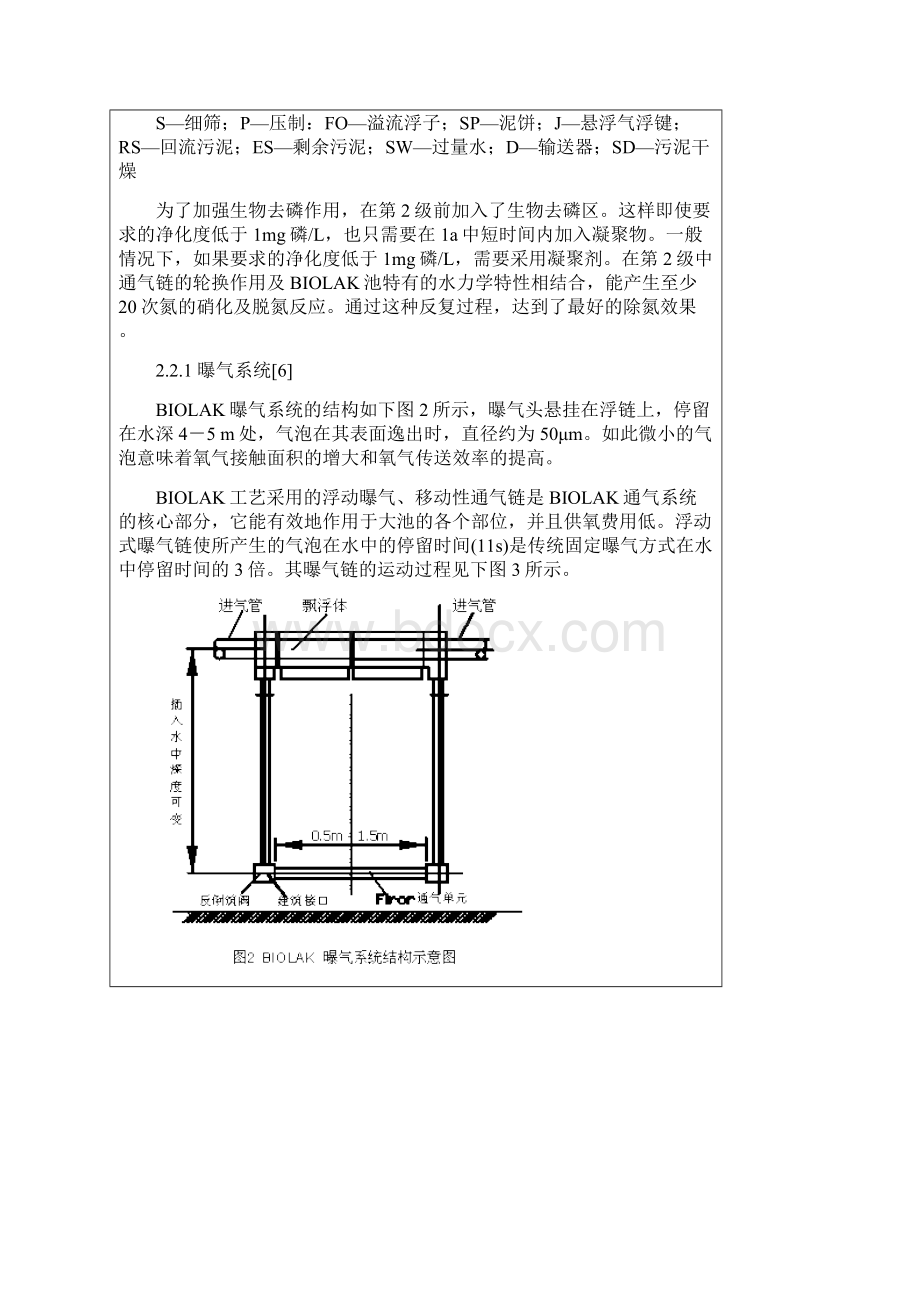 BIOLAK百乐克工艺在城市污水处理中的应用Word文档格式.docx_第3页