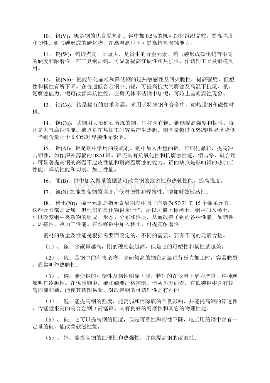 钢材中各元素对性能性的影响Word文件下载.docx_第2页