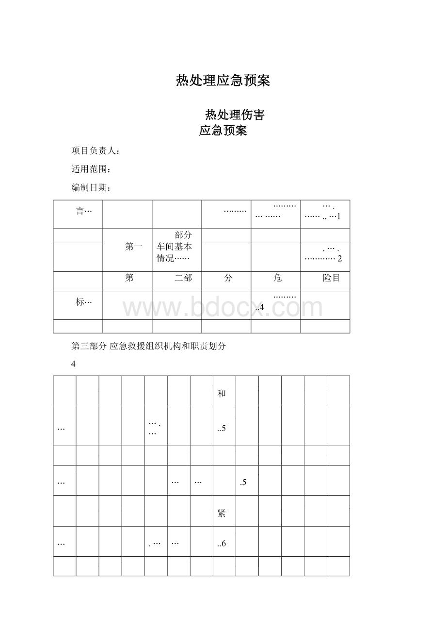 热处理应急预案.docx_第1页