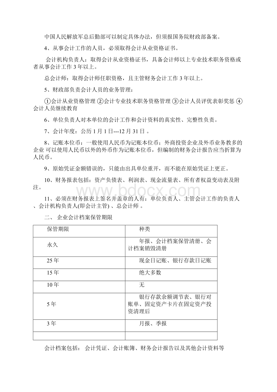 财经法规与会计职业道德的考点总结.docx_第2页