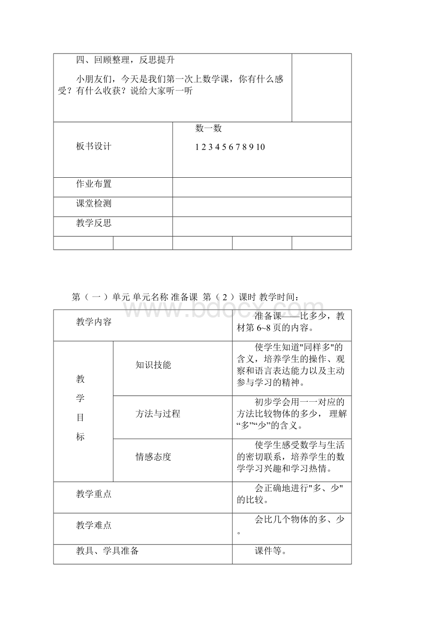 数学导学案实用模板一上Word下载.docx_第3页