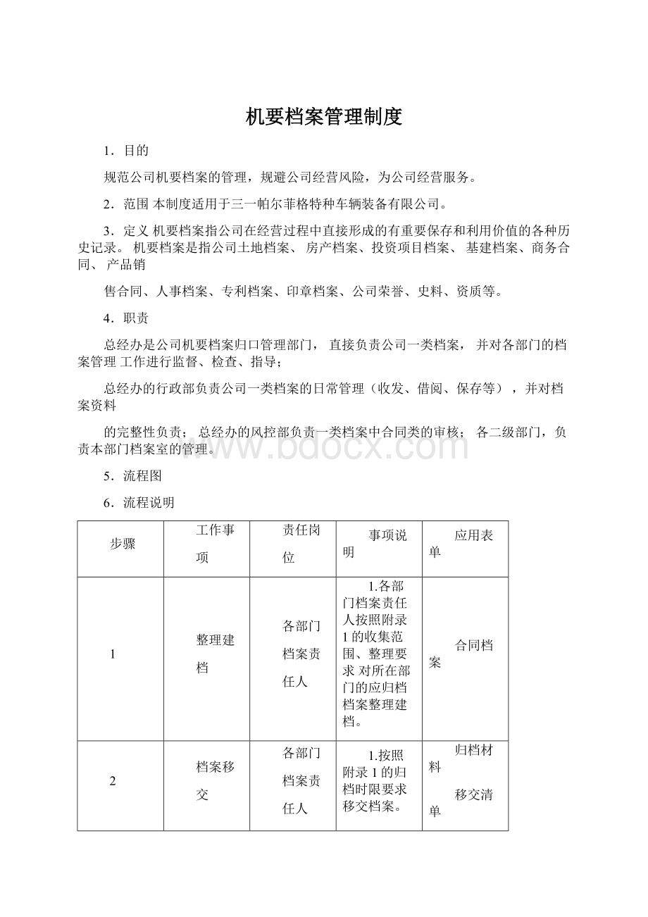 机要档案管理制度Word文件下载.docx_第1页