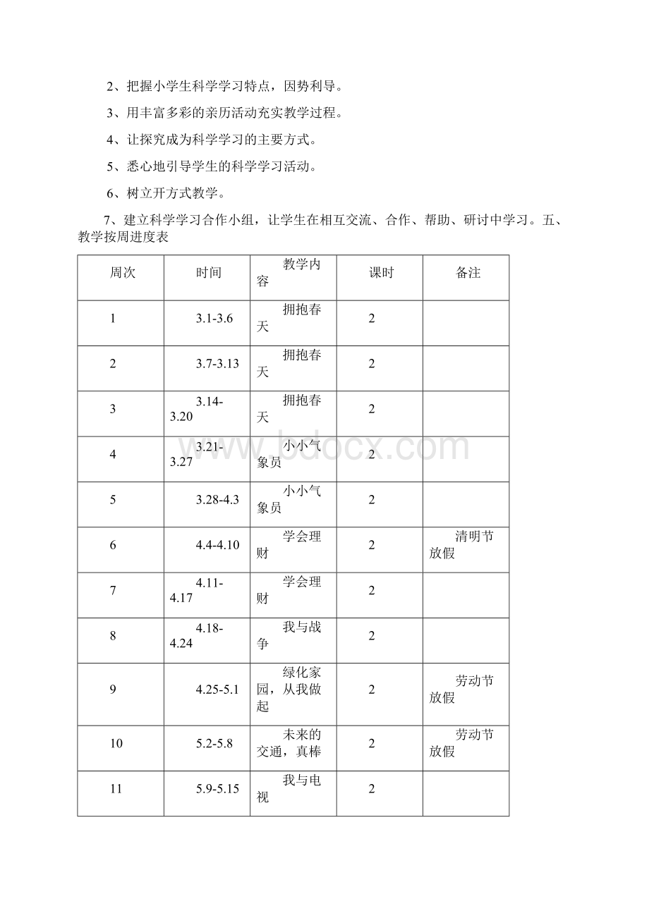 五年级下册综合实践活动含计划Word格式文档下载.docx_第2页